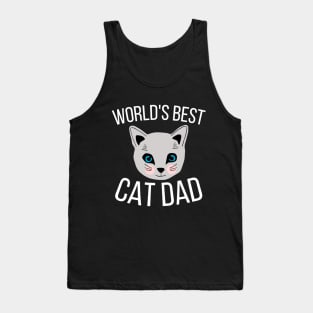 Worlds Best Cat Dad Tank Top